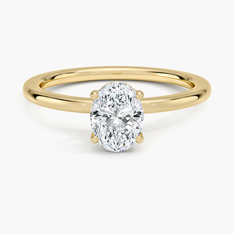 Flush Fit Solitaire Ring- Brilliant Earth