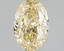 1.06 Ct. Fancy Intense Yellow Oval Lab Grown Diamond