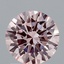 1.29 Ct. Fancy Intense Pink Round Lab Grown Diamond