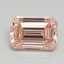 3.05 Ct. Fancy Intense Pink Emerald Lab Grown Diamond
