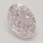 0.81 Ct. Fancy Light Purplish Pink Oval Diamond