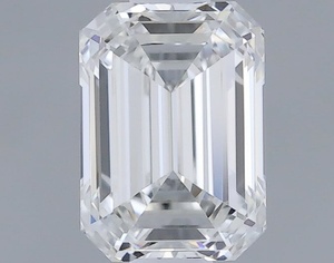 Emerald diamond — real photo