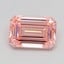 1.05 Ct. Fancy Intense  Pink Emerald Lab Grown Diamond