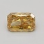 1.01 Ct. Fancy Vivid Yellow Radiant Lab Grown Diamond