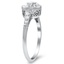 The Axel Ring, smalltop view on a hand