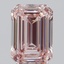 2.47 Ct. Fancy Intense Pink Emerald Lab Grown Diamond