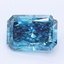 3.02 Ct. Fancy Vivid Blue Radiant Lab Grown Diamond