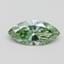 1.00 Ct. Fancy Vivid Pacific Green Marquise Lab Grown Diamond