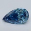 2.06 Ct. Fancy Vivid Malibu Blue Pear Lab Grown Diamond