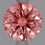 1.03 Ct. Fancy Vivid Pink Round Lab Grown Diamond
