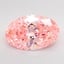 3.35 Ct. Fancy Vivid Pink Oval Lab Grown Diamond