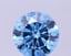3.50 Ct. Fancy Vivid Blue Round Lab Grown Diamond