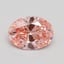 1.40 Ct. Fancy Intense Pink Oval Lab Grown Diamond