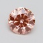 1.50 Ct. Fancy Intense Pink Round Lab Grown Diamond