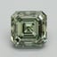 10.54 Ct. Fancy Vivid Green Asscher Lab Grown Diamond