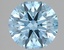 2.10 Ct. Fancy Vivid Blue Round Lab Grown Diamond