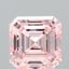 3.00 Ct. Fancy Intense Pink Asscher Lab Grown Diamond
