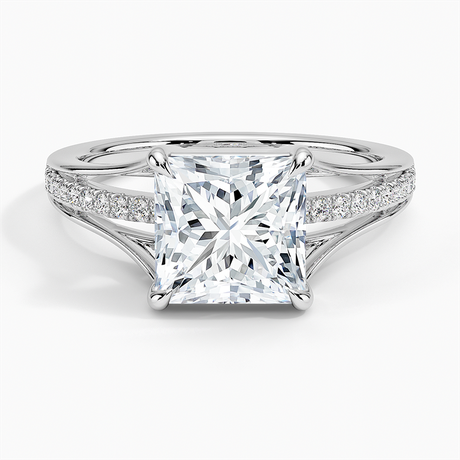 Tressa Split Shank Diamond Ring - Brilliant Earth