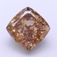 3.56 Ct. Light Brown Cushion Lab Grown Diamond