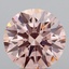 3.40 Ct. Fancy Intense  Pink Round Lab Grown Diamond