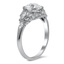 The Rosana Ring, smalltop view on a hand