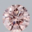 1.46 Ct. Fancy Intense Pink Round Lab Grown Diamond