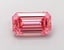 1.33 Ct. Fancy Vivid Pink Emerald Lab Grown Diamond