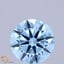 1.52 Ct. Fancy Vivid Blue Round Lab Grown Diamond