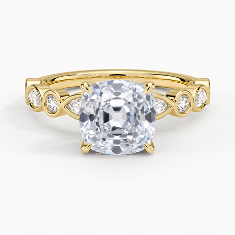 Versailles Bezel Diamond Engagement Ring
