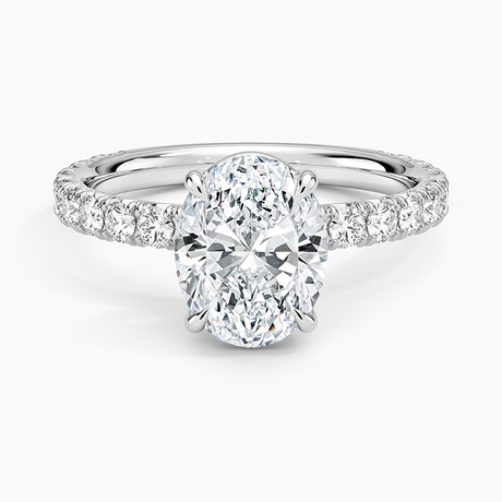 Luxe French Pavé Perfect Fit Diamond Ring
