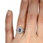 The Sky Ring, smallzoomed in top view on a hand