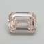2.04 Ct. Fancy Pink Emerald Lab Grown Diamond