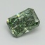 2.17 Ct. Fancy Vivid Pacific Green Radiant Lab Grown Diamond