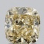 1.44 Ct. Fancy  Yellow Cushion Lab Grown Diamond