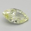 2.09 Ct. Fancy Light Greenish Yellow Marquise Lab Grown Diamond