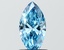 1.00 Ct. Fancy Vivid Blue Blue Marquise Lab Grown Diamond