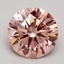 2.50 Ct. Fancy Intense Pink Round Lab Grown Diamond