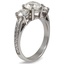 The Hinati Ring, smalltop view on a hand