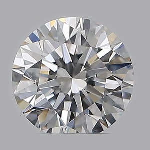 Round diamond — real photo