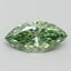 1.59 Ct. Fancy Vivid Green Marquise Lab Grown Diamond