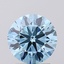 1.83 Ct. Fancy Vivid Blue Round Lab Grown Diamond