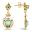 The Enrica Earrings, smallside view