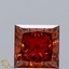 1.50 Ct. Fancy Deep Orange Princess Lab Grown Diamond