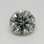 0.54 Ct. Fancy Intense Green Round Lab Grown Diamond