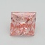 3.01 Ct. Fancy Intense Pink Princess Lab Grown Diamond