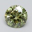 2.06 Ct. Fancy Vivid Green Round Lab Grown Diamond