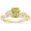 18K Yellow Gold Secret Garden Diamond Ring (1/2 ct. tw.), smalltop view