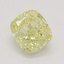 1.01 Ct. Fancy Yellow Cushion Diamond