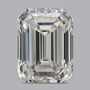 Emerald diamond — real photo