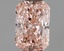 1.04 Ct. Fancy Vivid Pink Radiant Lab Grown Diamond